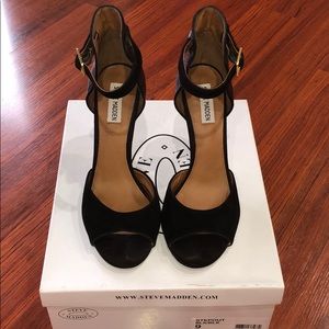 Steve Madden Stepout Black high heels